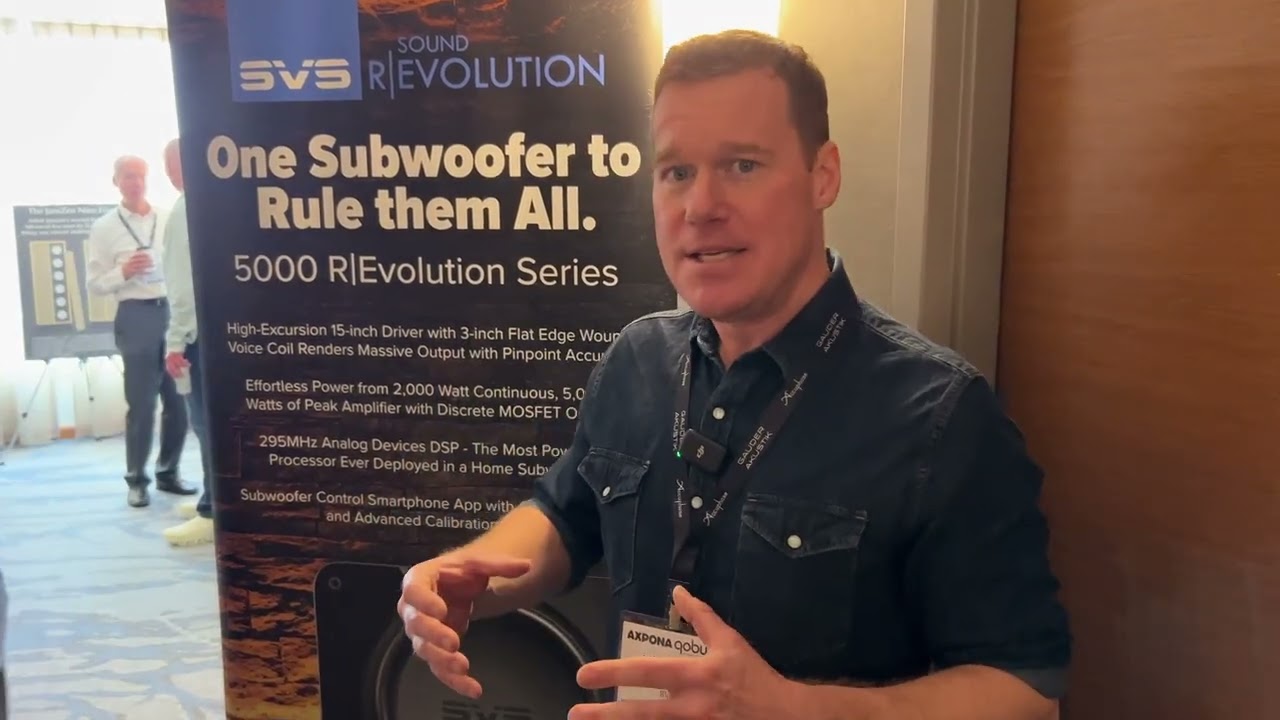 The New SVS Revolution 5000 Series at AXPONA 2025