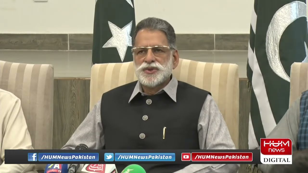 وزیر اعظم آزاد کشمیر سردار عبد القیوم خان نیازی کی میڈیا سے گفتگو