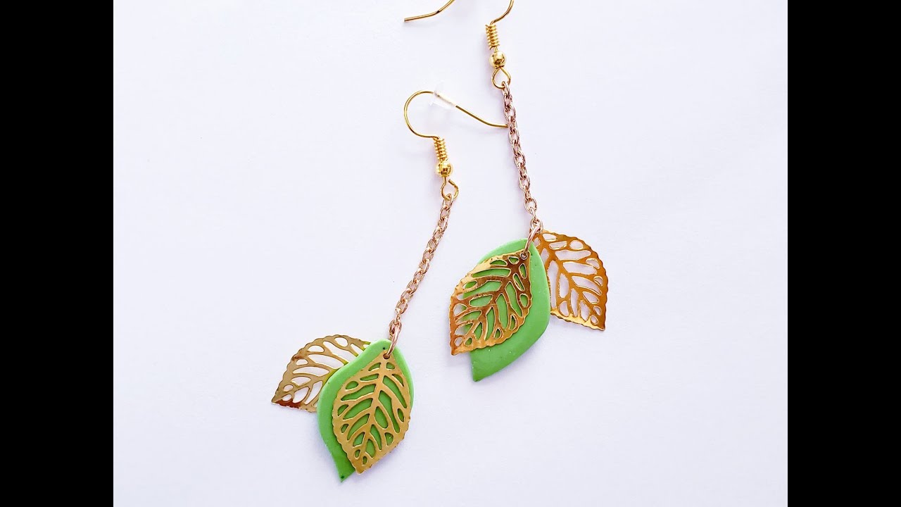 Swinging Leaf Earrings - Cheryl St.Pierre