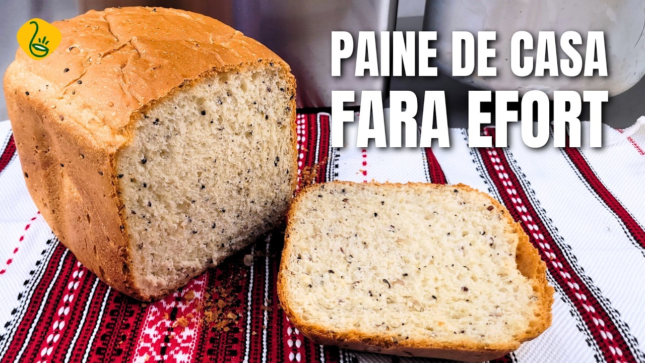 CEL MAI USOR MOD POSIBIL DE FACUT PAINE - Aparatul de paine Biovita iti usurează viata