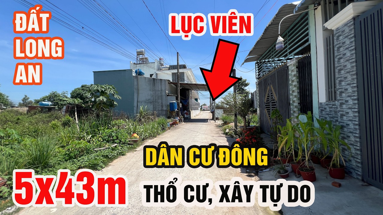 Chủ bán gấp lô đất gần chợ đình, lục viên, dân cư đông vui giáp hóc môn | Hằng Bán Đất