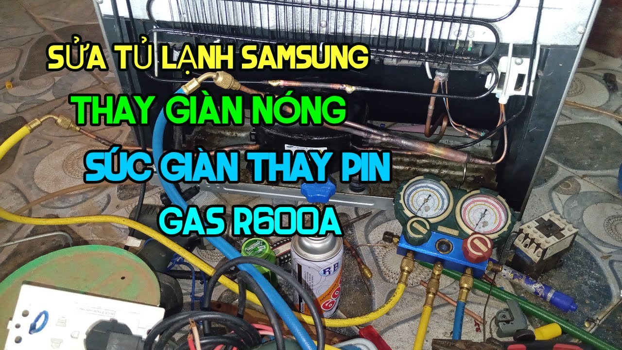 SỬA TỦ LẠNH SAMSUNG HAI GI&Agrave;N ĐỘC LẬP THỦNG GI&Agrave;N N&Oacute;NG,S&Uacute;C GI&Agrave;N LẠNH,NẠP GAS R600A