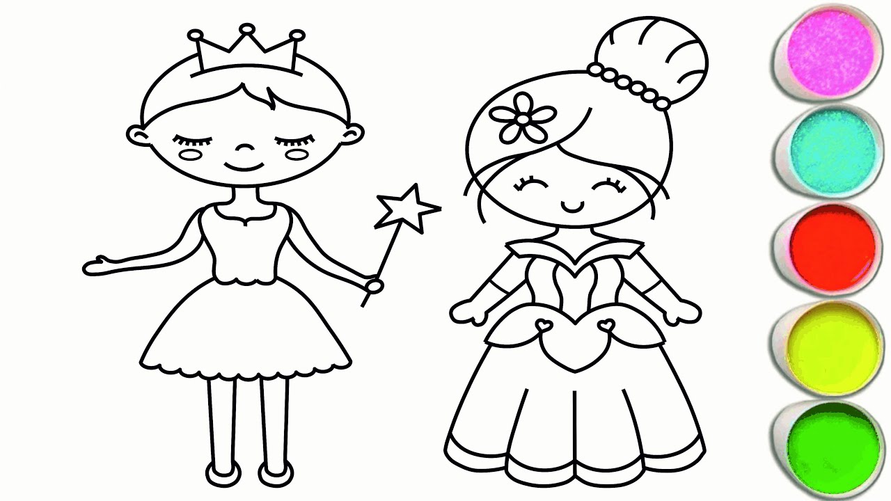 How to Draw a Puffy and Stunning Princess Dress?
