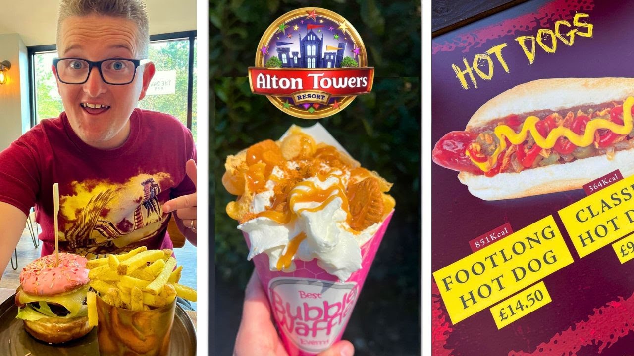 Alton Towers 2025 - Where To Eat! Food Prices, Menus & MORE!