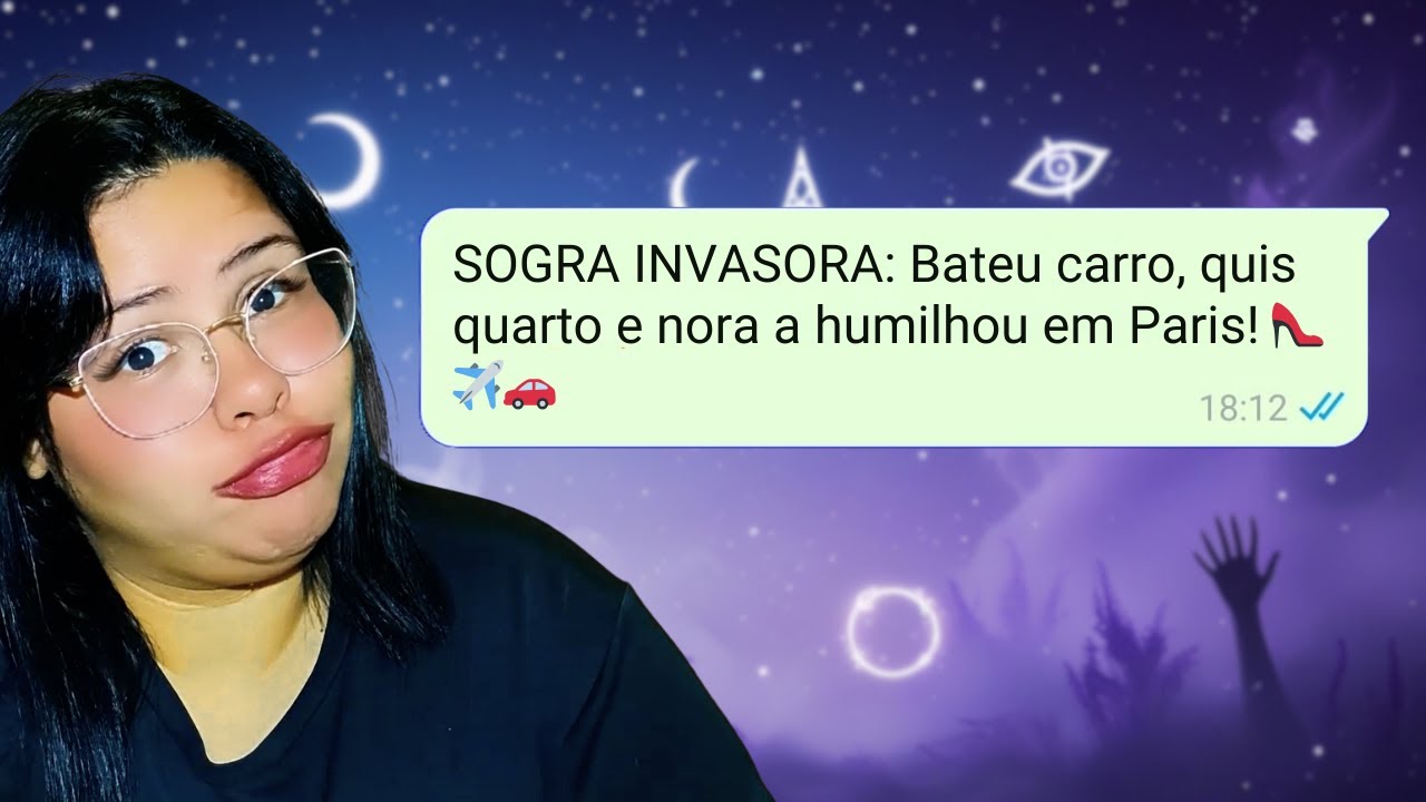 SOGRA INVASORA: Bateu carro, quis quarto e nora a humilhou em Paris! 👠✈️🚗