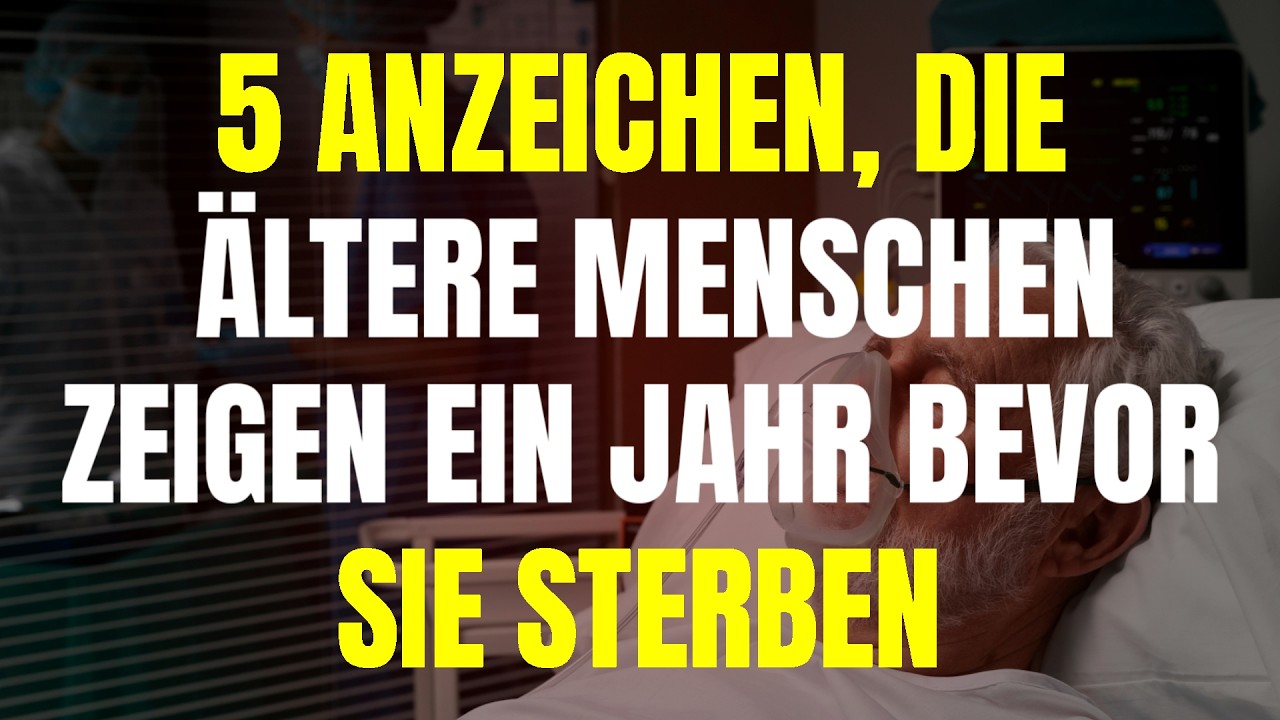 5 Anzeichen, dass eine ältere Person in ihrem letzten Jahr sein könnte – subtile Warnsignale