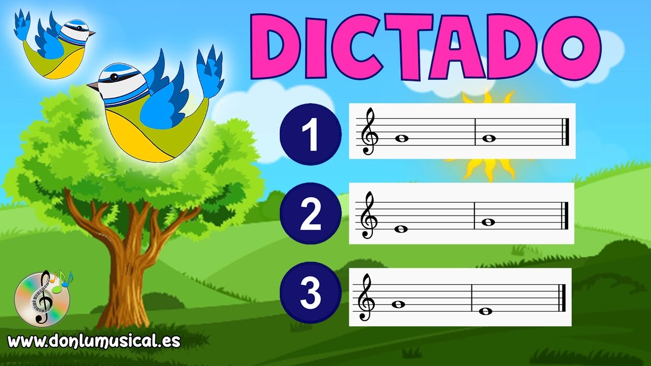 JUEGOS MUSICALES Dictado SOL-MI DONLUMUSICAL