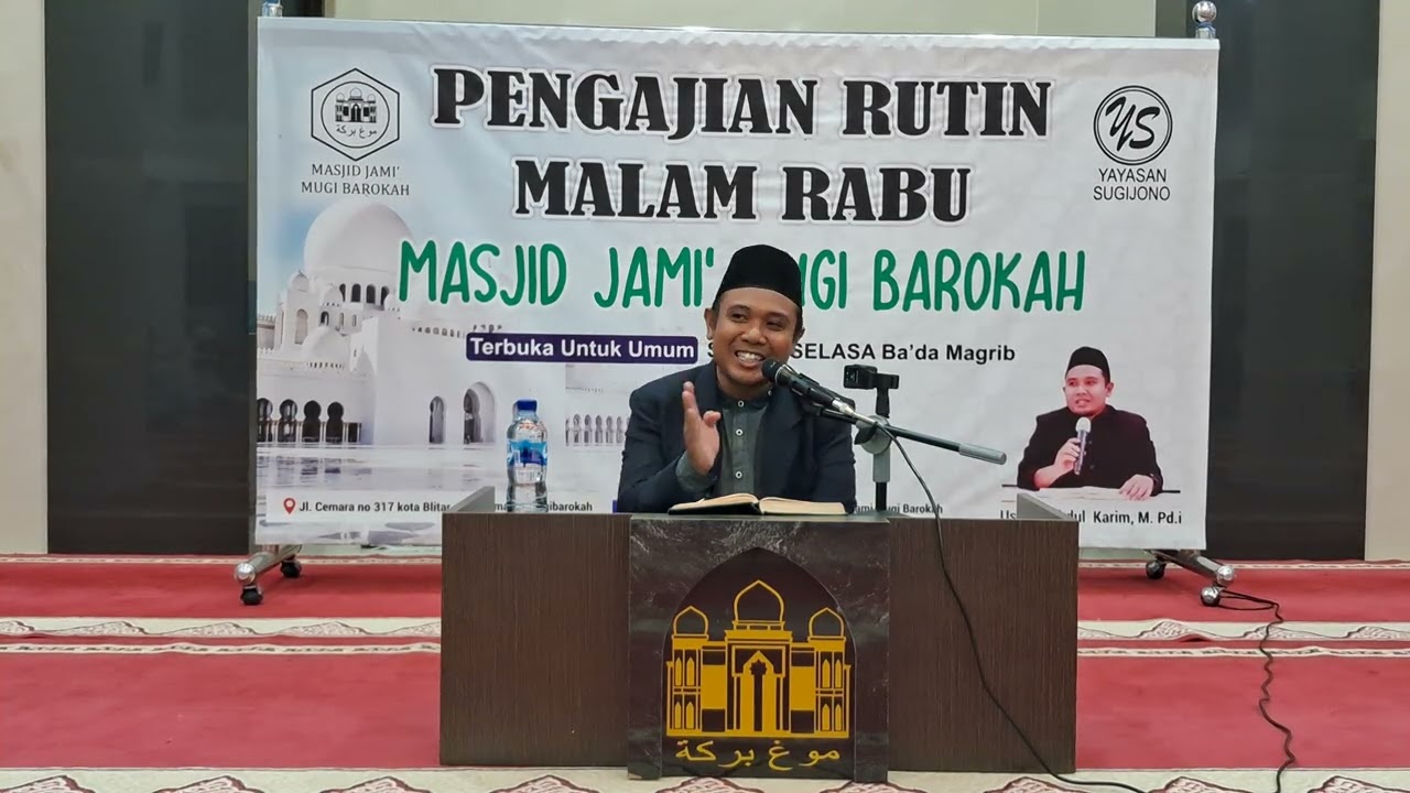 Pengajian Rutin Malam Rabu 03 Februari 2026