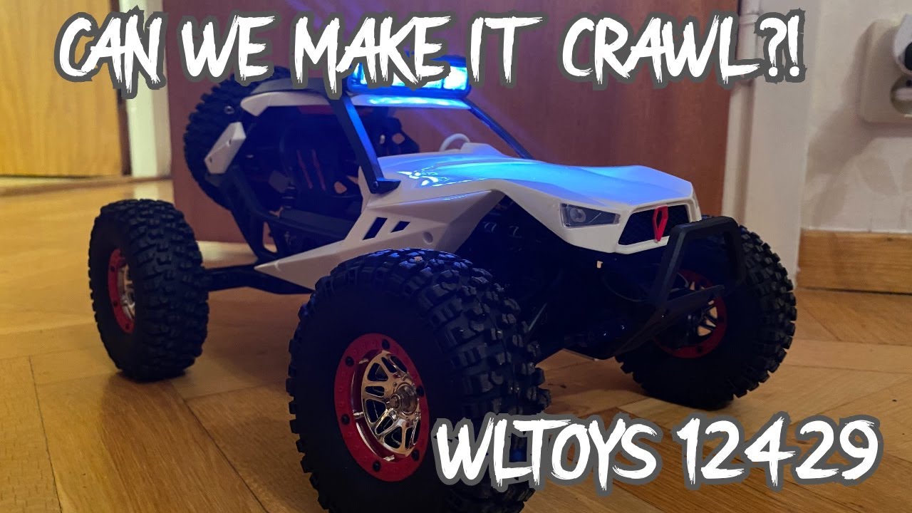 WLTOYS 12429 CRAWLER CONVERSION! New electronics fitted!