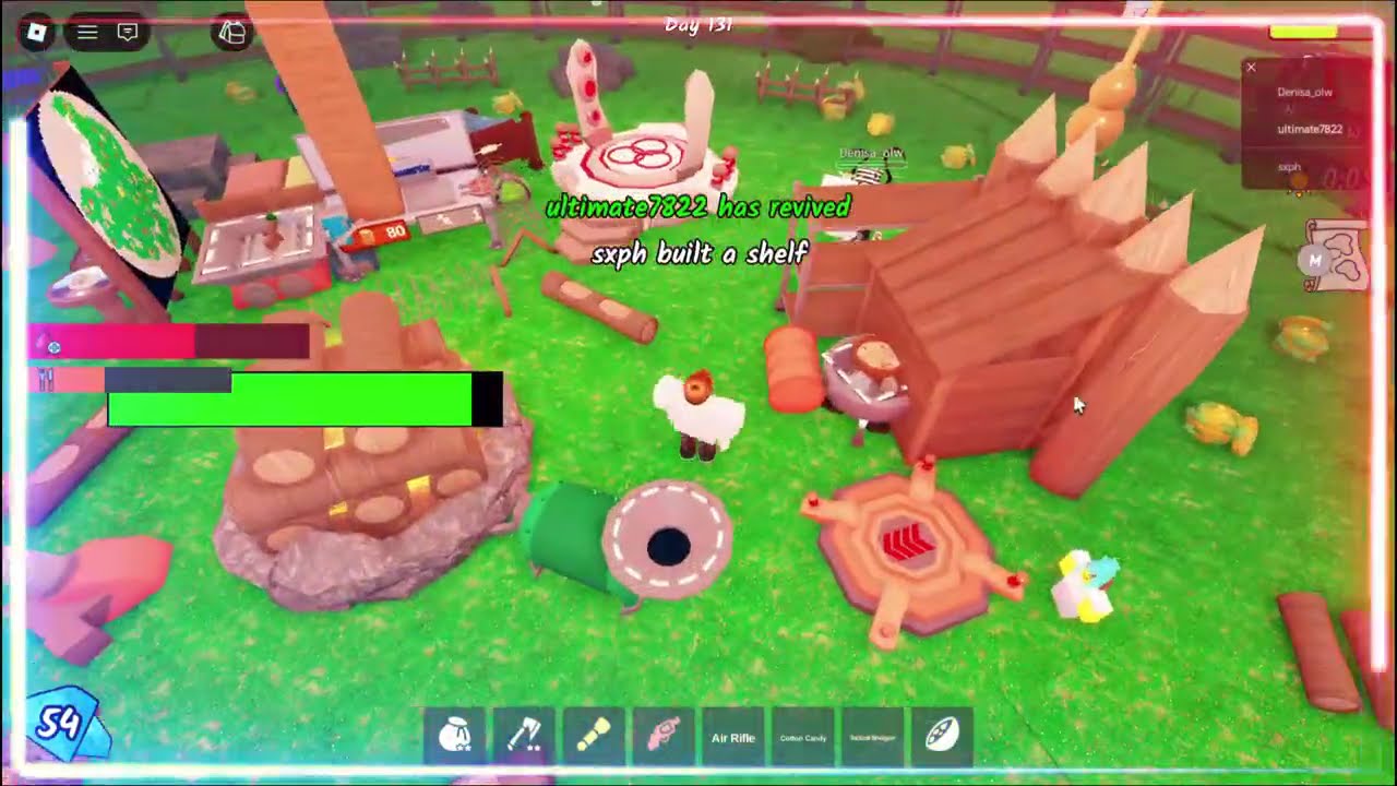 I survived 99 nights in the forest!!! Ultimate gaming