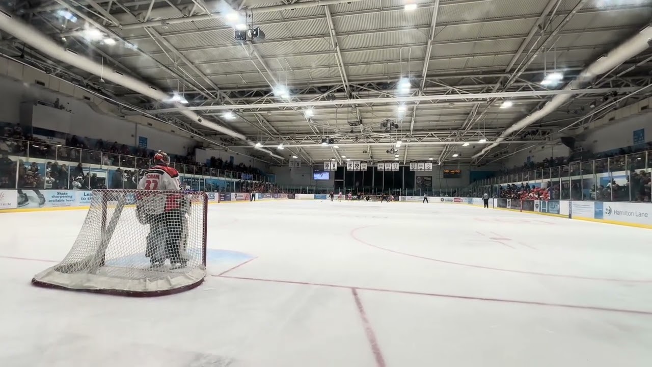Jack Jacome bar-down overtime goal! Guildford Flames Vs Sheffield Steelers 21/2/26