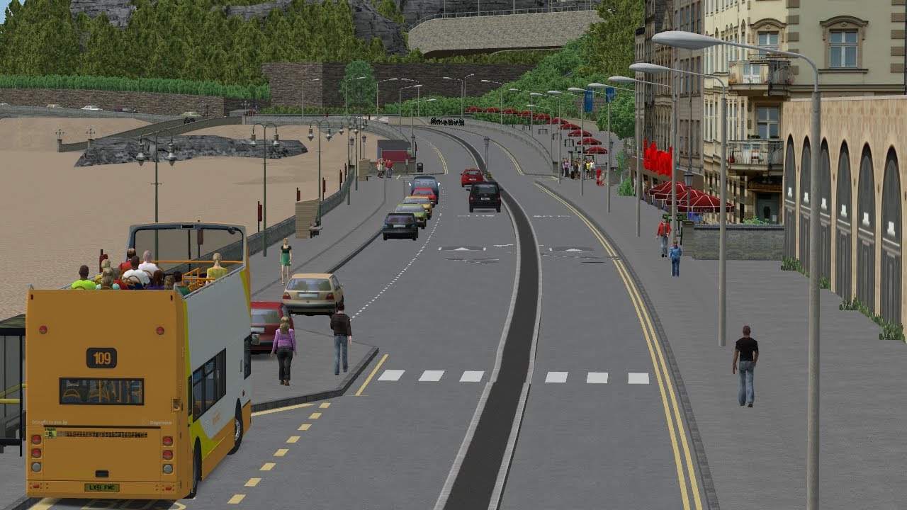OMSI 2 | Scarborough Seafront Route 109 | Open Top ALX