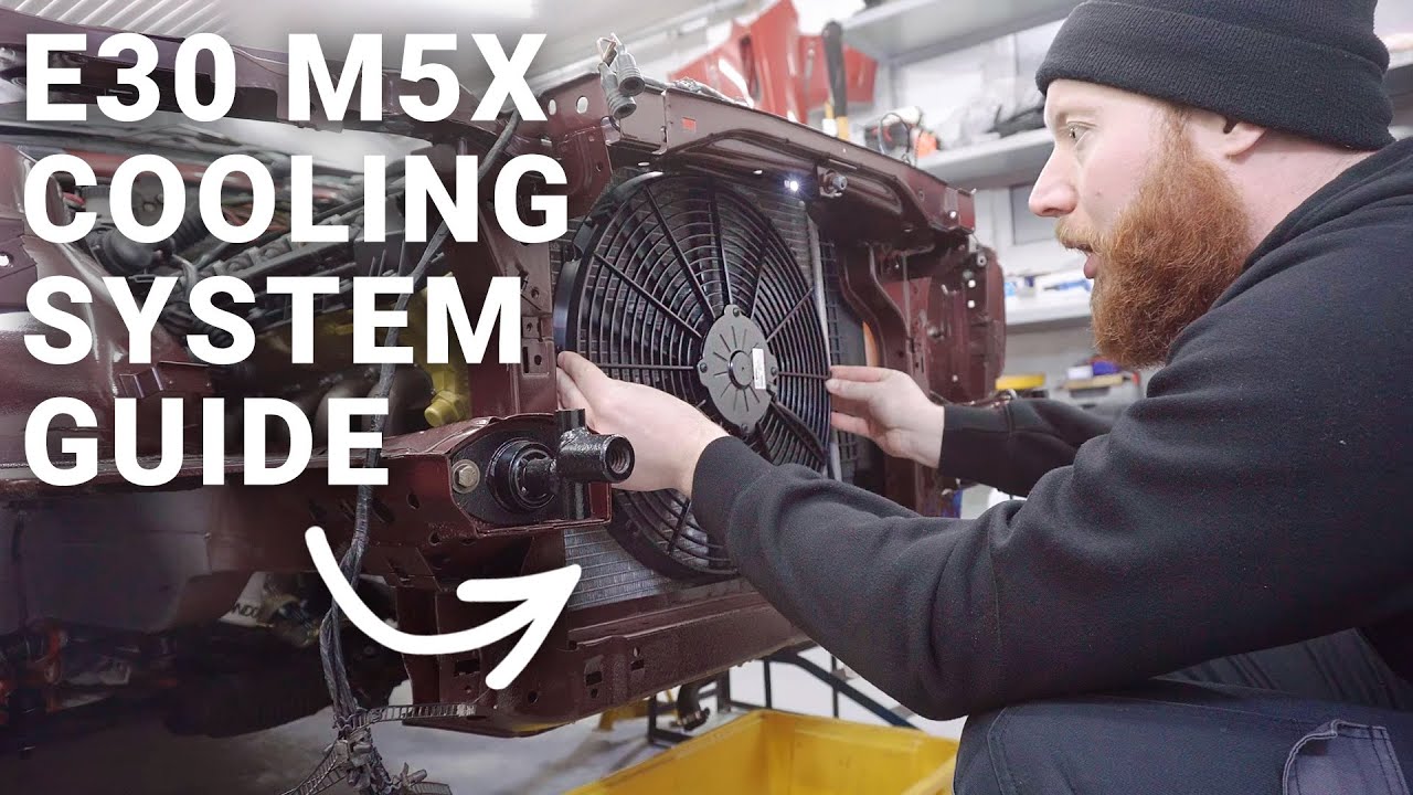 BMW E30 M52 Swap Cooling System Guide [E36 AC Radiator + SPAL 16