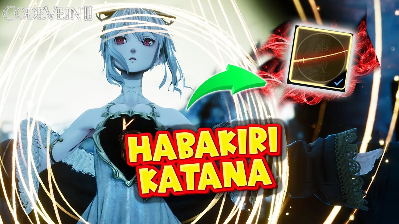 How To Get The MOST OP WEAPON EARLY In Code Vein 2 (Habakiri GreatSword)