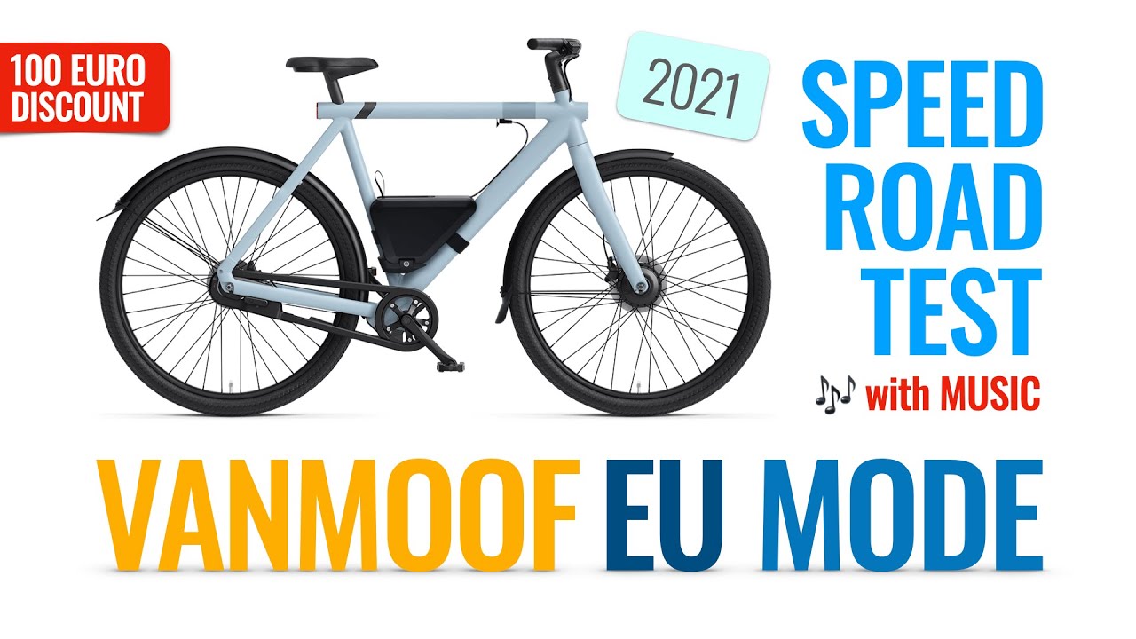 VanMoof S3 EU Mode Speed, Unpaved Road Tests Up & Down Hill Riding #VanMoof #Gutschein #Discount