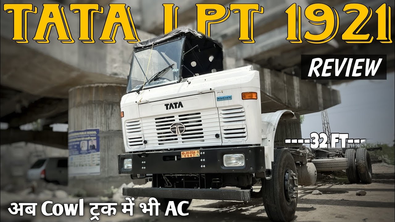 अब Cowl ट्रक चेसिस में भी AC आ गया🥶 Tata Lpt 1921 32 Feet Load Body Review 2025 ||