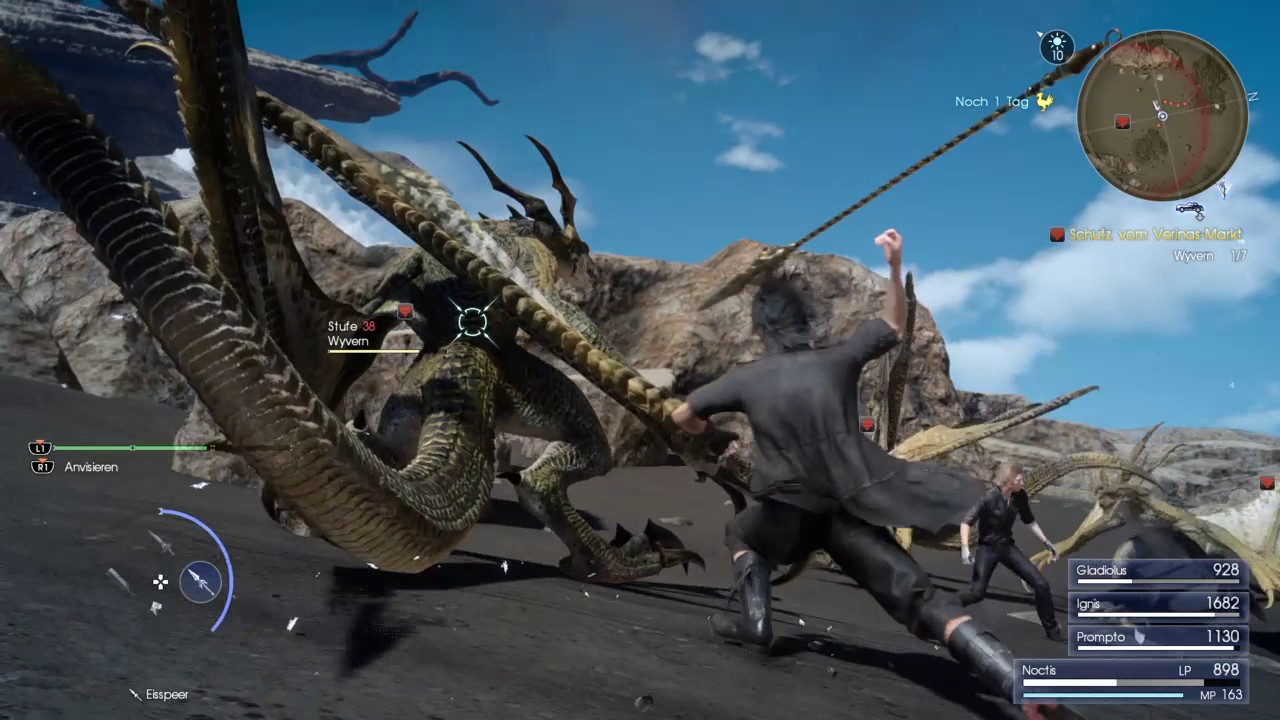 FINAL FANTASY XV Wyvernjagd