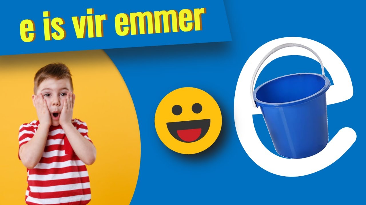 Leer die letter e in afrikaans 👉 afrikaanse alfabet vir kinders - Moet kyk!