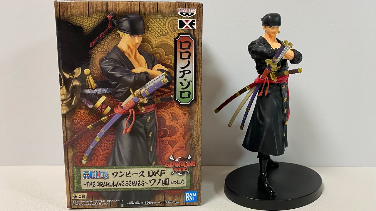 ONE PIECE RORONOA ZORO THE GRANDLINE SERIES Wano vol.5 Figure | Unboxing & Details