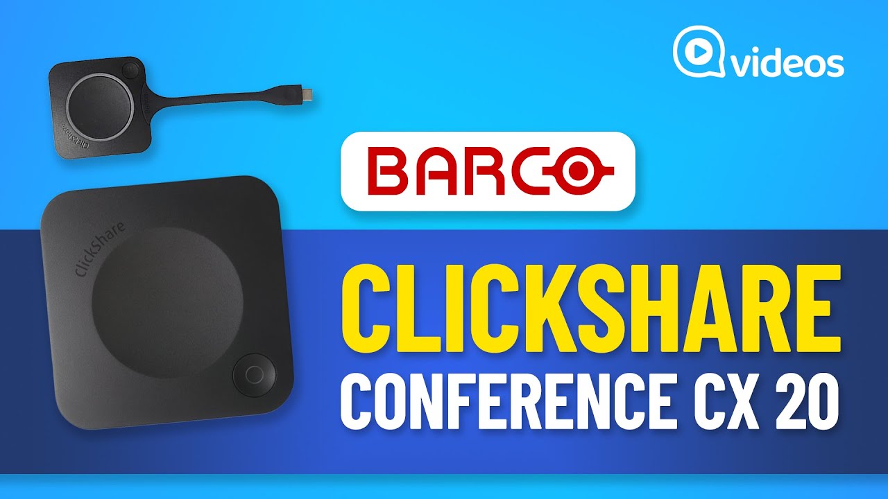 Así es como funciona ClickShare CX-20 de Barco | #Unboxing