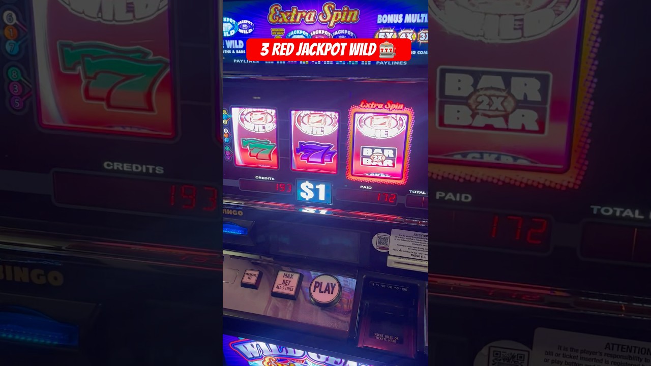 Wild Gems Extra spin Red Jackpot! 