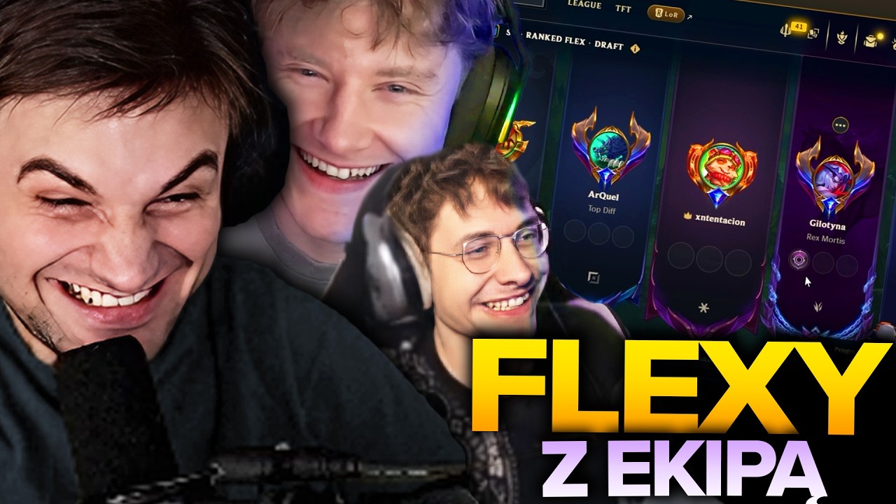KABARET NA FLEXACH NA 24 GODZINNYM STREAMIE (XN, ARQUEL, DEFLES, GILOTYNA, KUBICA)
