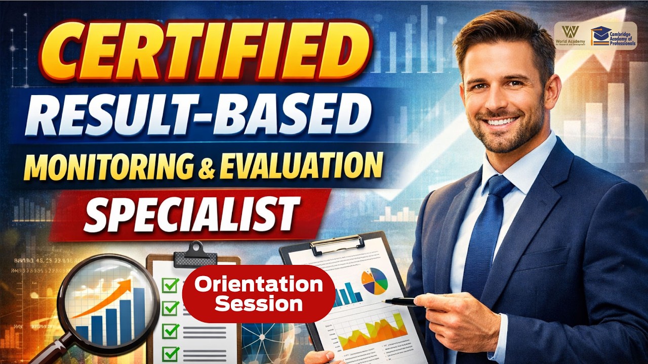 Certified Result-Based Monitoring & Evaluation Specialist (CRMES)