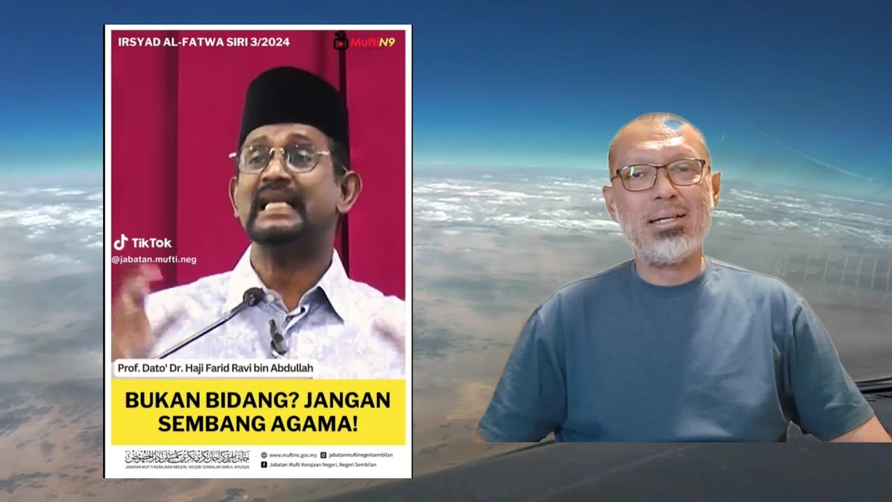 Prof Farid Ravi Kritik Pilot Yang Bincang Bab Agama