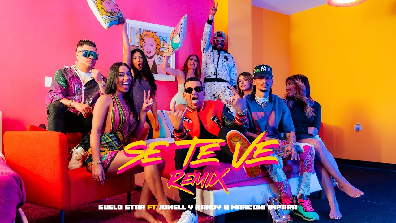Guelo Star, Marconi Impara, Jowell & Randy - Se Te Ve Remix (Video Oficial)