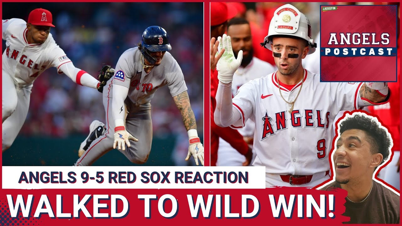 ANGELS POSTCAST: Red Sox walk ELEVEN as Neto and the Halos beat Boston 9-5 at the Big A
