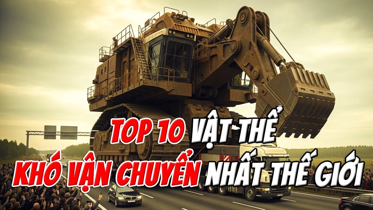 Top 10 Vật Thể Khó Vận Chuyển Nhất Thế Giới – Sự Thật Gây Sốc | TOP OF THE WORLD