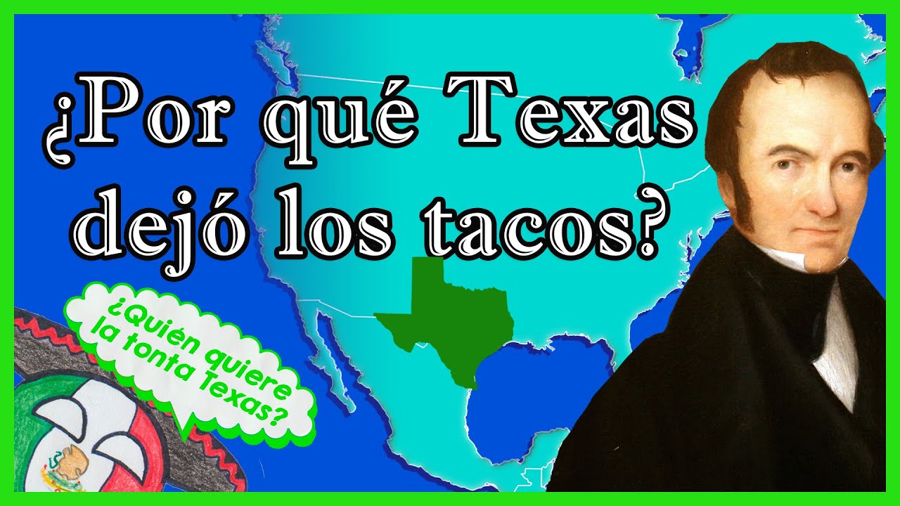 🇲🇽¿Por qué TEXAS se independizó de MÉXICO? 🇺🇸 - El Mapa de Sebas