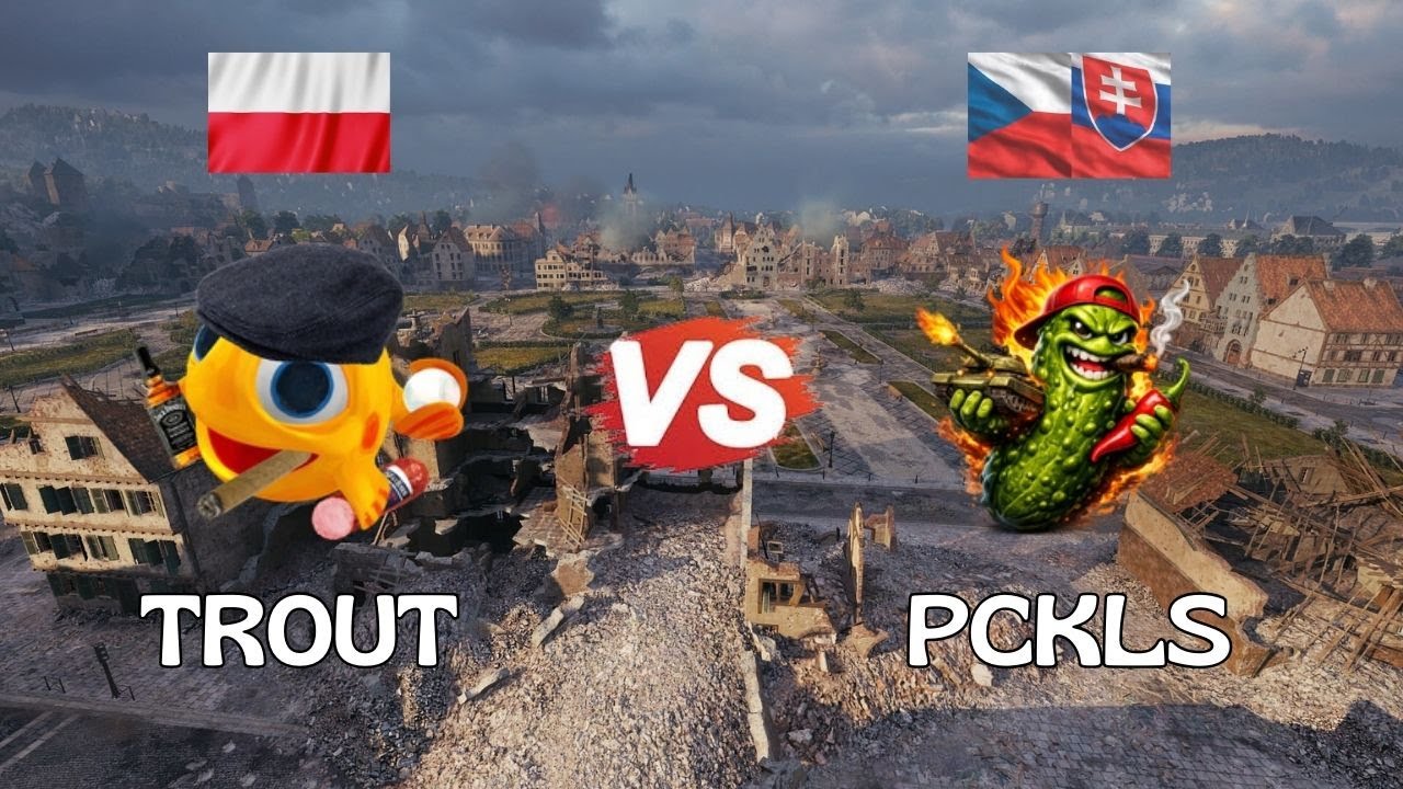 ADVANCES: TR0UT vs PCKLS - World Of Tanks  #12