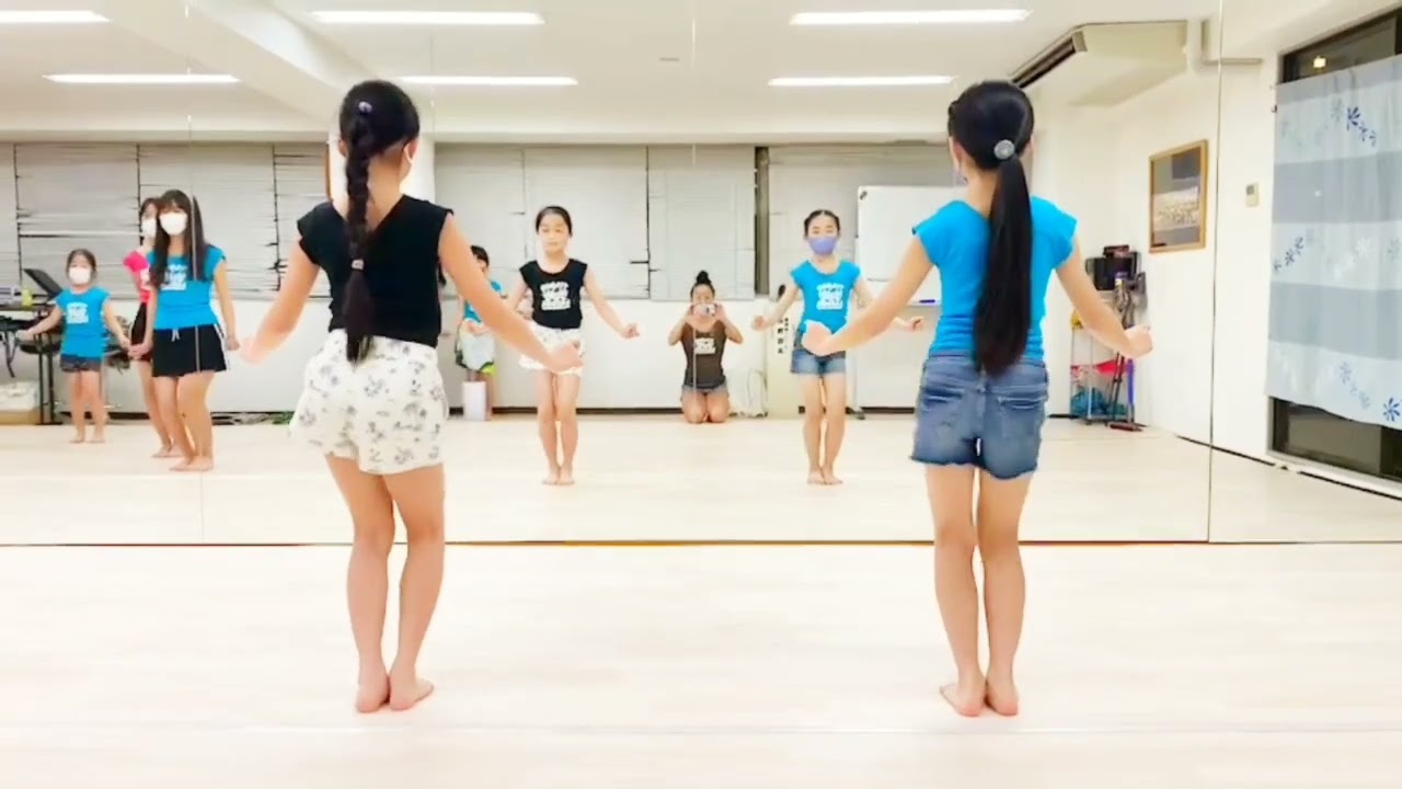 2022年2月11日 「ティアオロ」タマリィ(子供)クラス　タヒチアンダンス