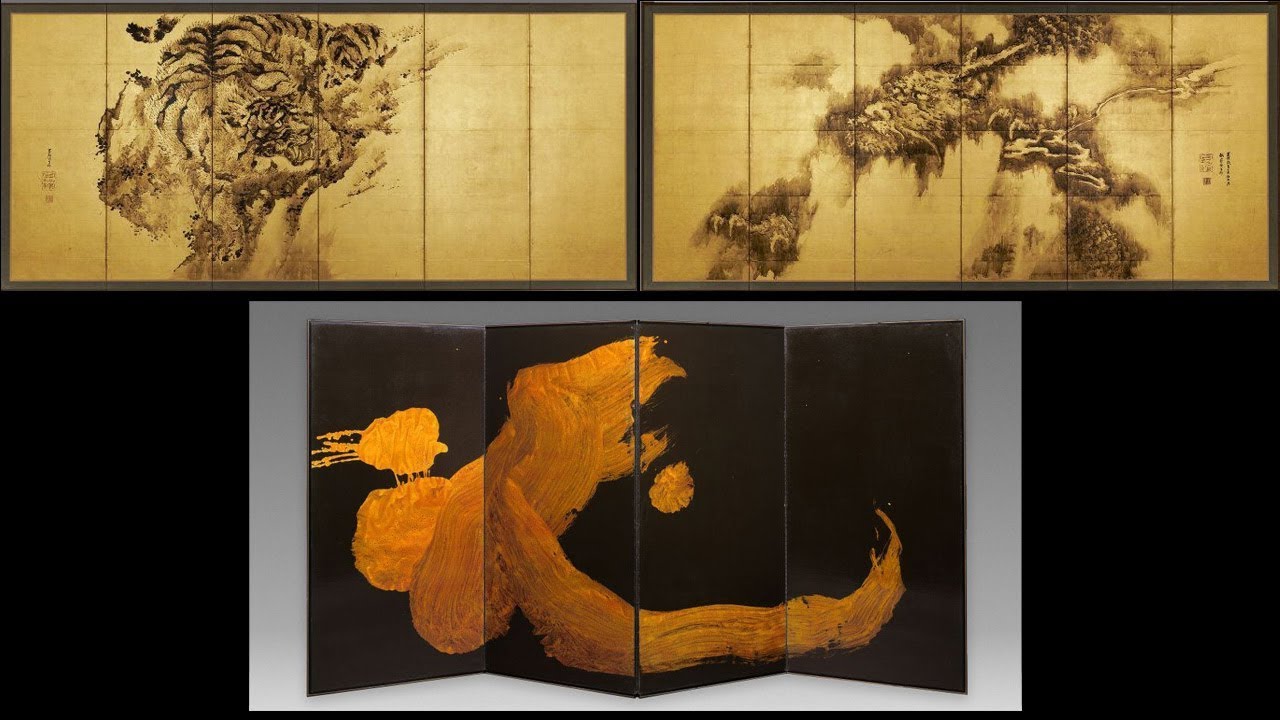 Dragons and Tigers, Japanese Folding Screens (83)