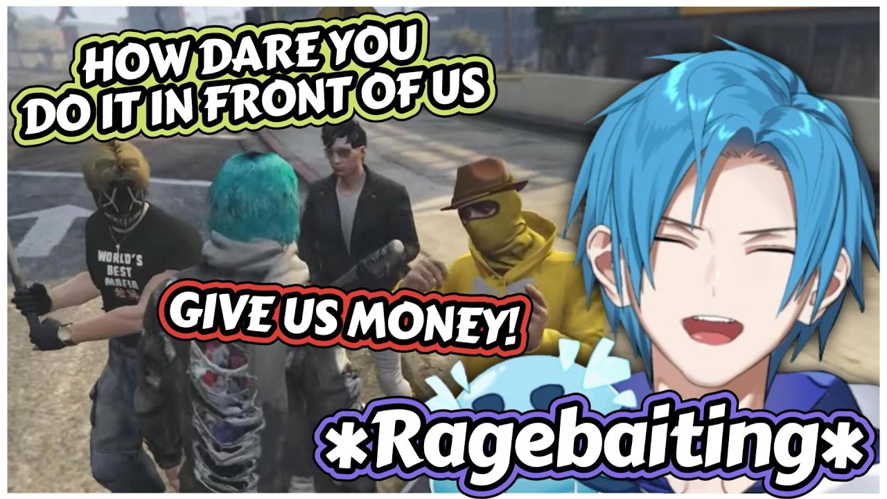 Altare Unintentionally Ragebaits Luca, Shu & Jimmy in GTA V RP [Holostars EN] #DistrictV