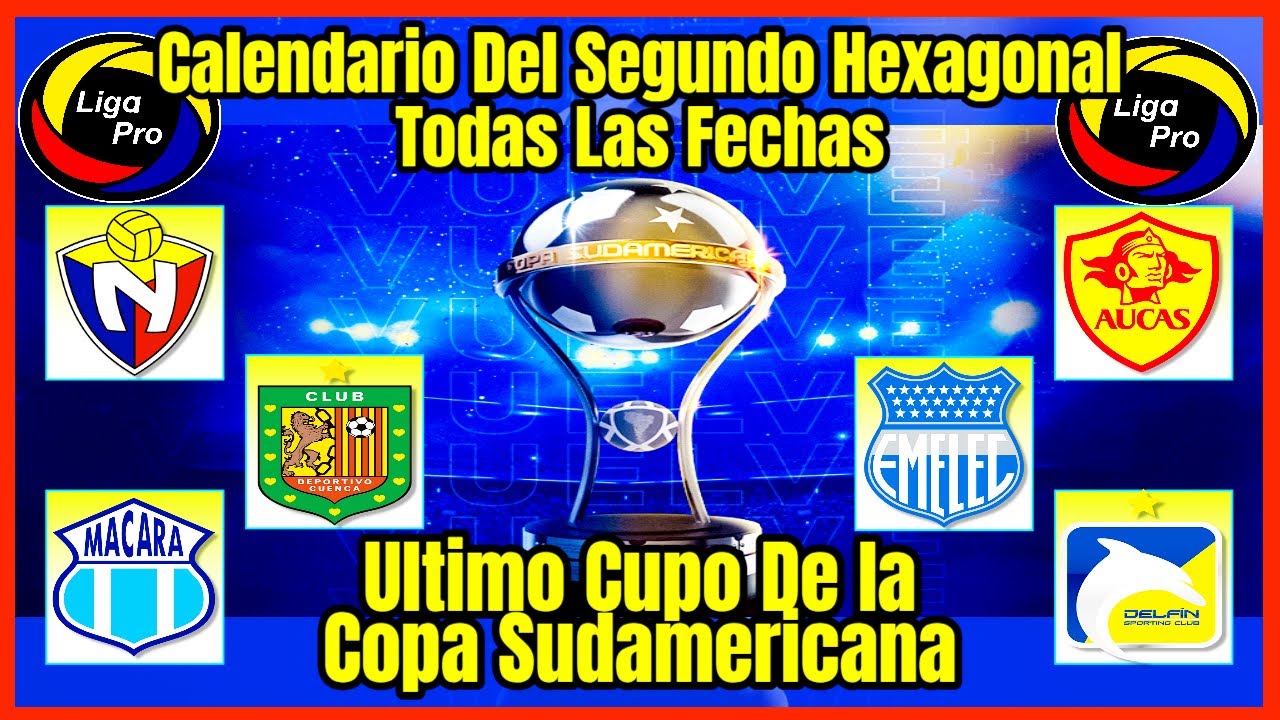 🔴CALENDARIO COMPLETO DEL SEGUNDO HEXAGONAL LIGAPRO ECUABET 2025 | CAMPEONATO ECUATORIANO 2025