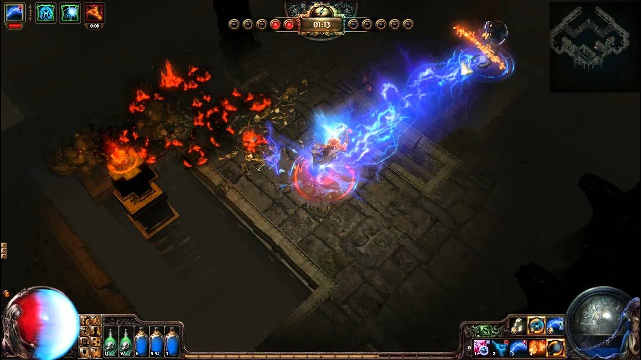 Path of Exile PVP 80+,  EnergaPL vs Fire Witch