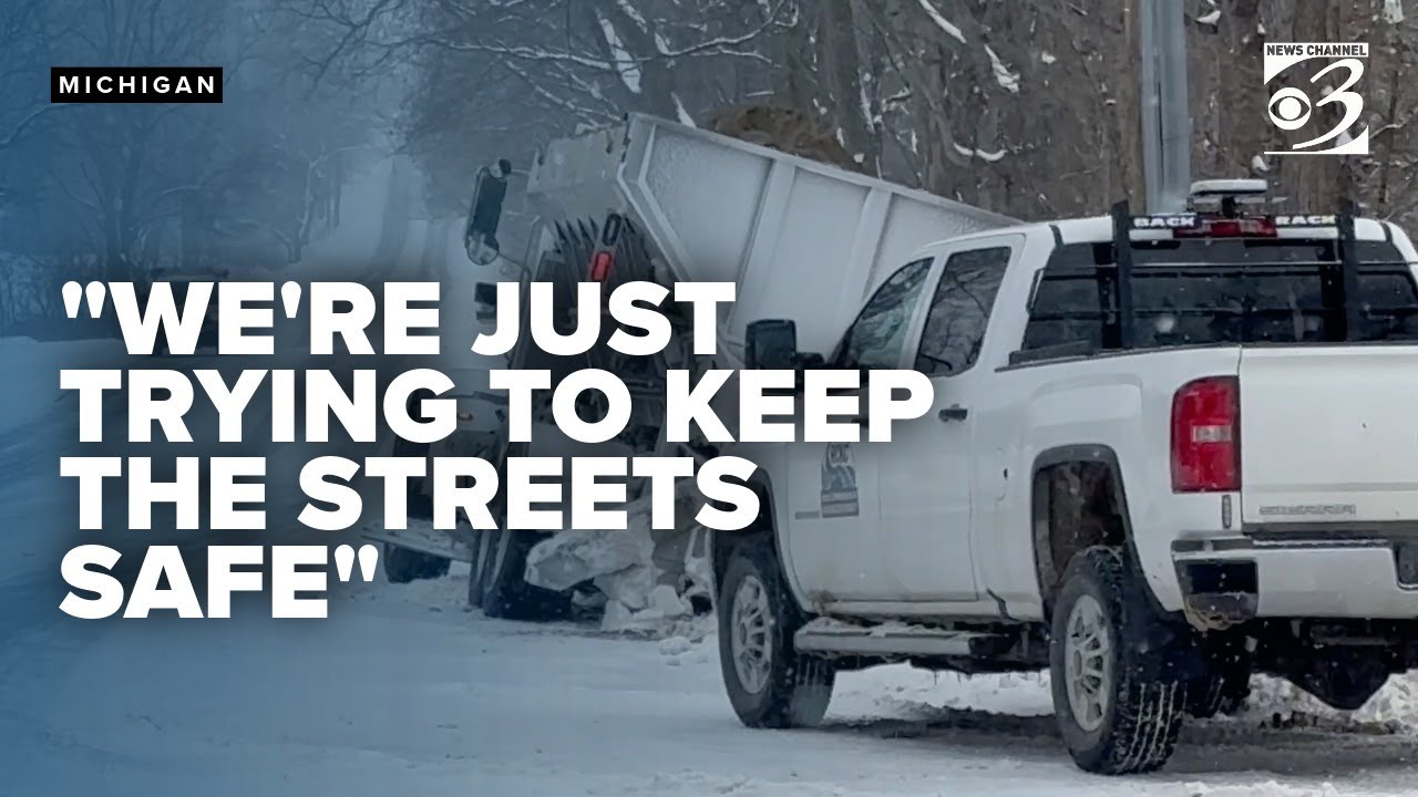 Debris, parked cars create challenging workload for plow trucks