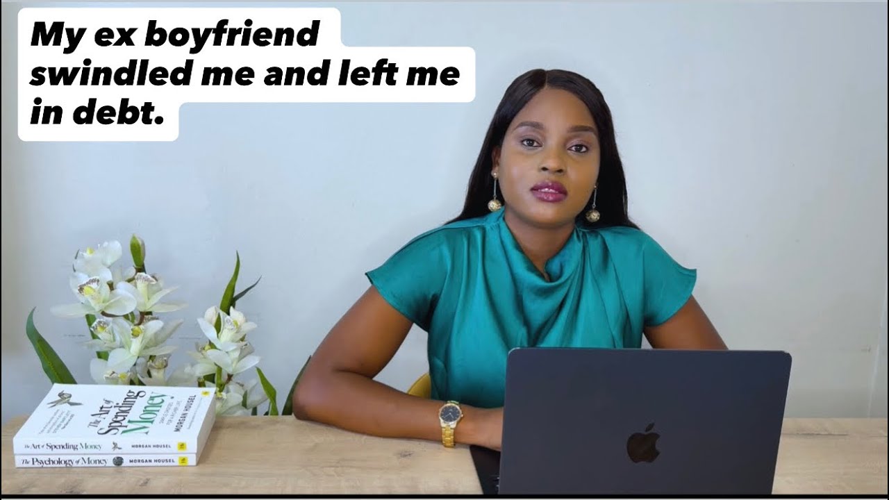 My ex boyfriend swindled me and left me in debt