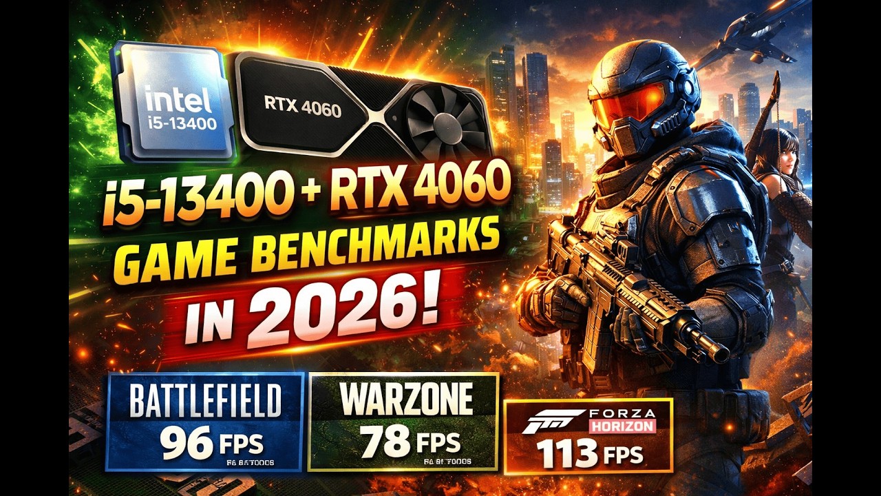 RTX 4060 Gaming Benchmark | 1080p