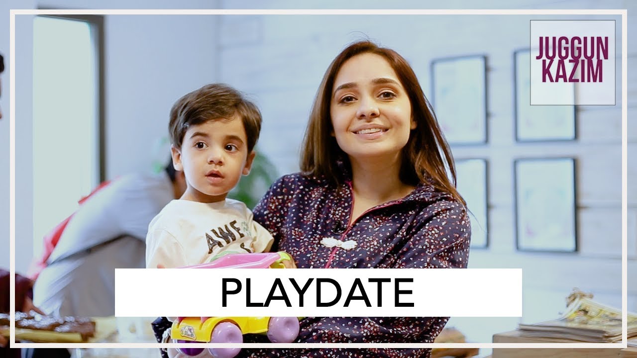 A Playdate With My Baby Hassan  | Juggun Kazim | Vlog