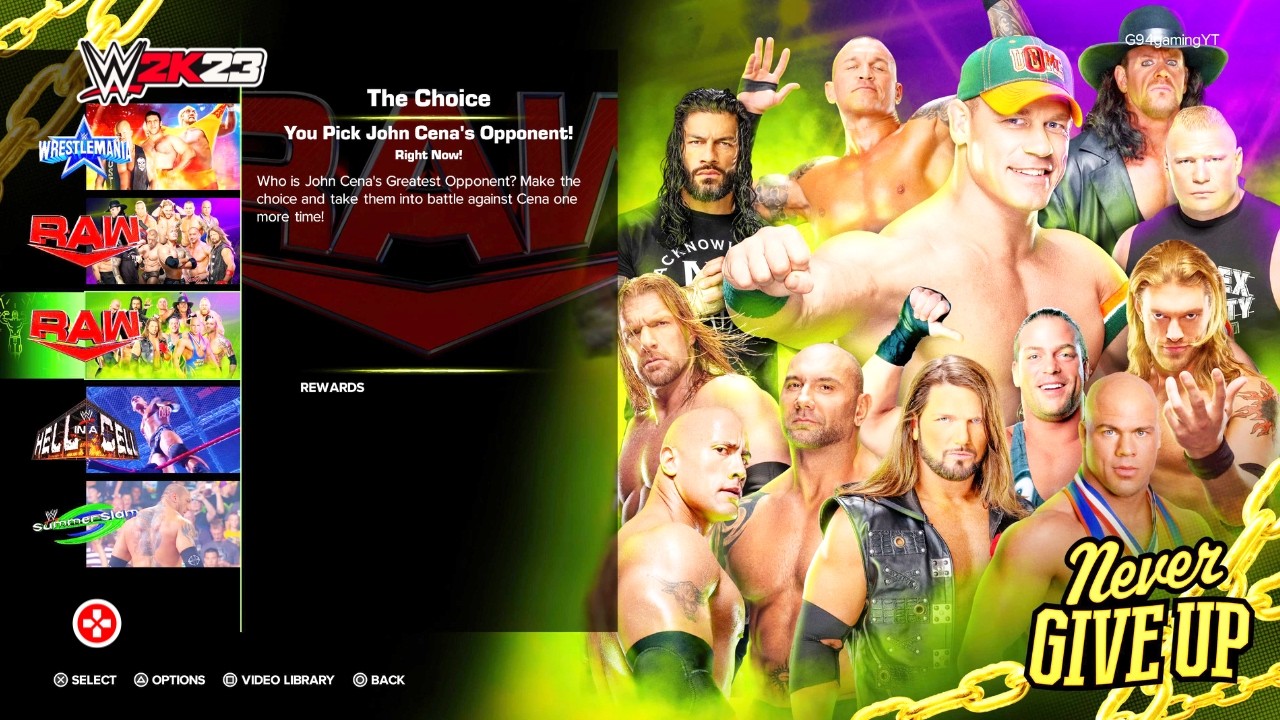 WWE 2K23 Showcase: The Undertaker vs. John Cena | 