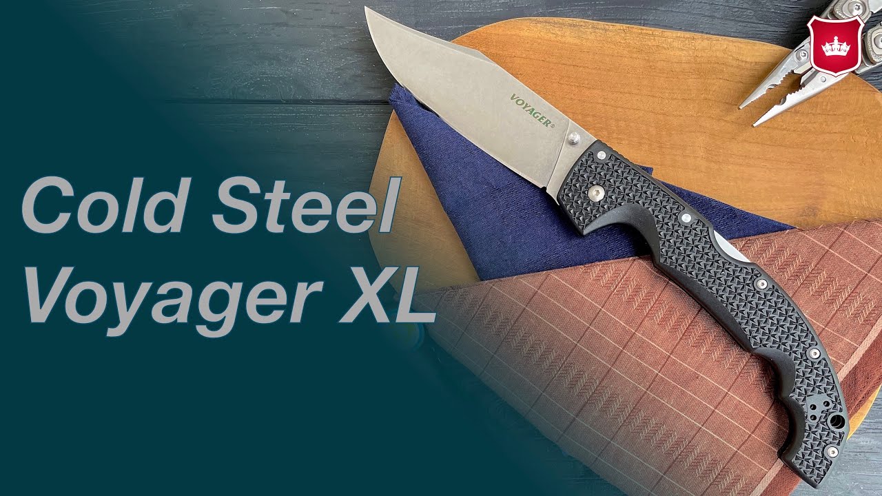 Cold Steel Voyager XL - Gigantyczny nóż dla entuzjastów, który wbrew pozorom ma sens.