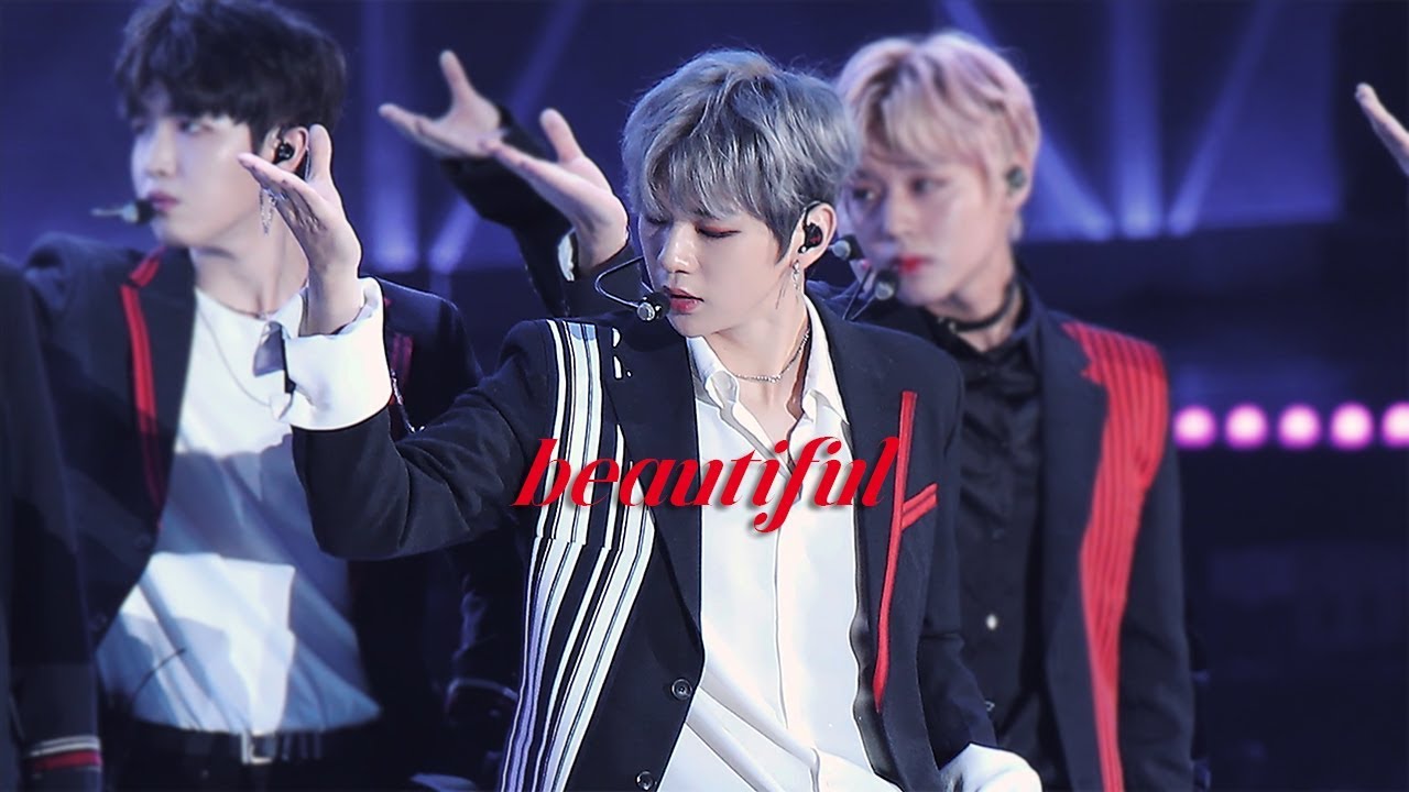 [4K] 171202 MMA WANNA-ONE l BEAUTIFUL 강다니엘 직캠