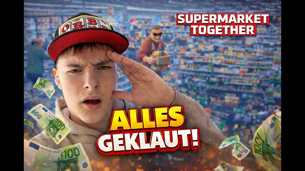 Ich wurde KOMPLETT BEKLAUT!!! | Supermarket Together