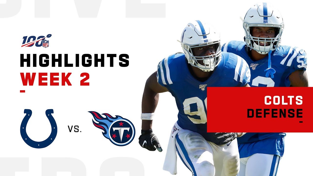 Colts Defense Pressures Mariota w/ 4 Sacks | NFL 2019 Highlights