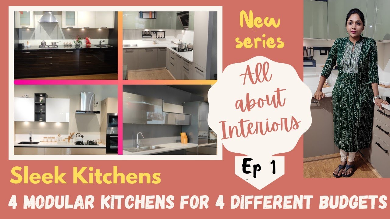 4 KITCHEN TOURS | SLEEK | different kitchens different budgets | New series | ALL ABT INTERIORS |SSK