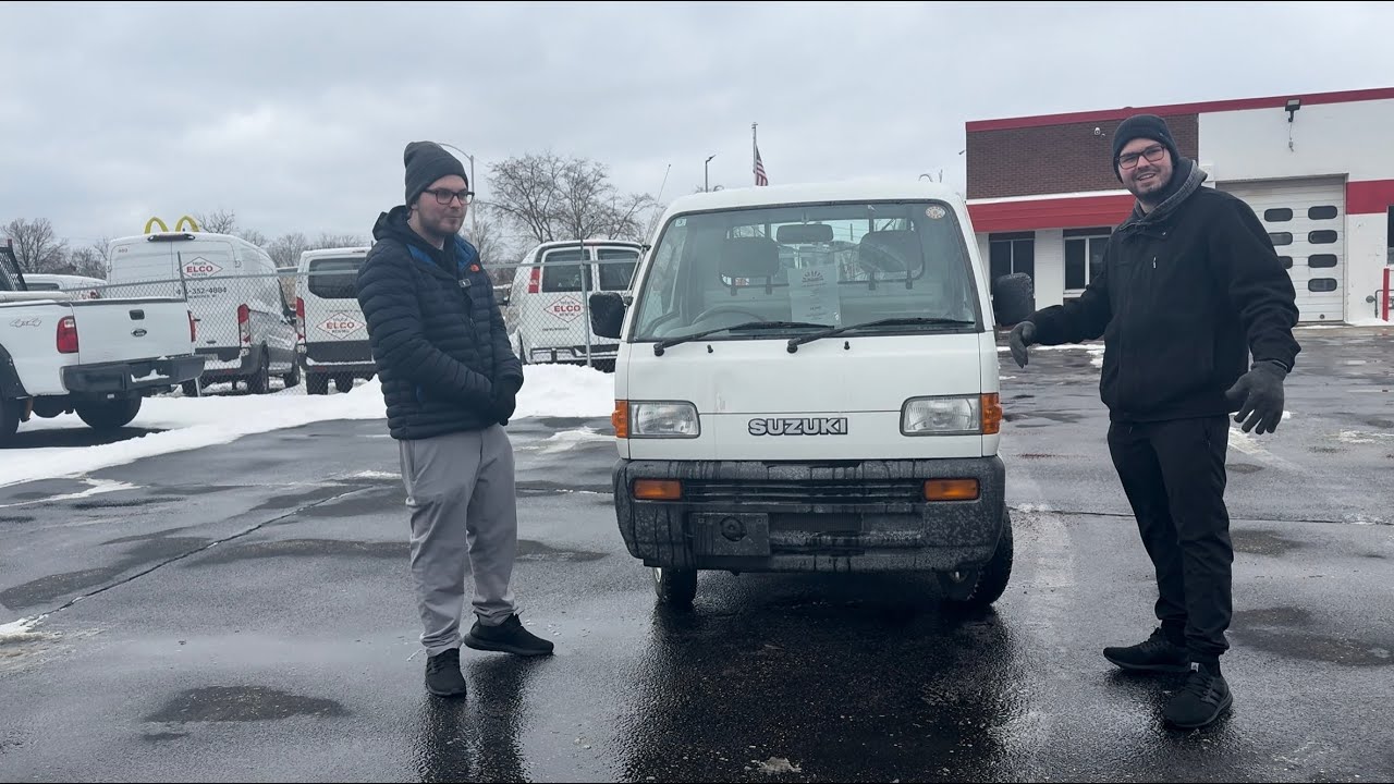 1998 Suzuki Carry 4x4 K Truck ￼Review/POV Test Drive 