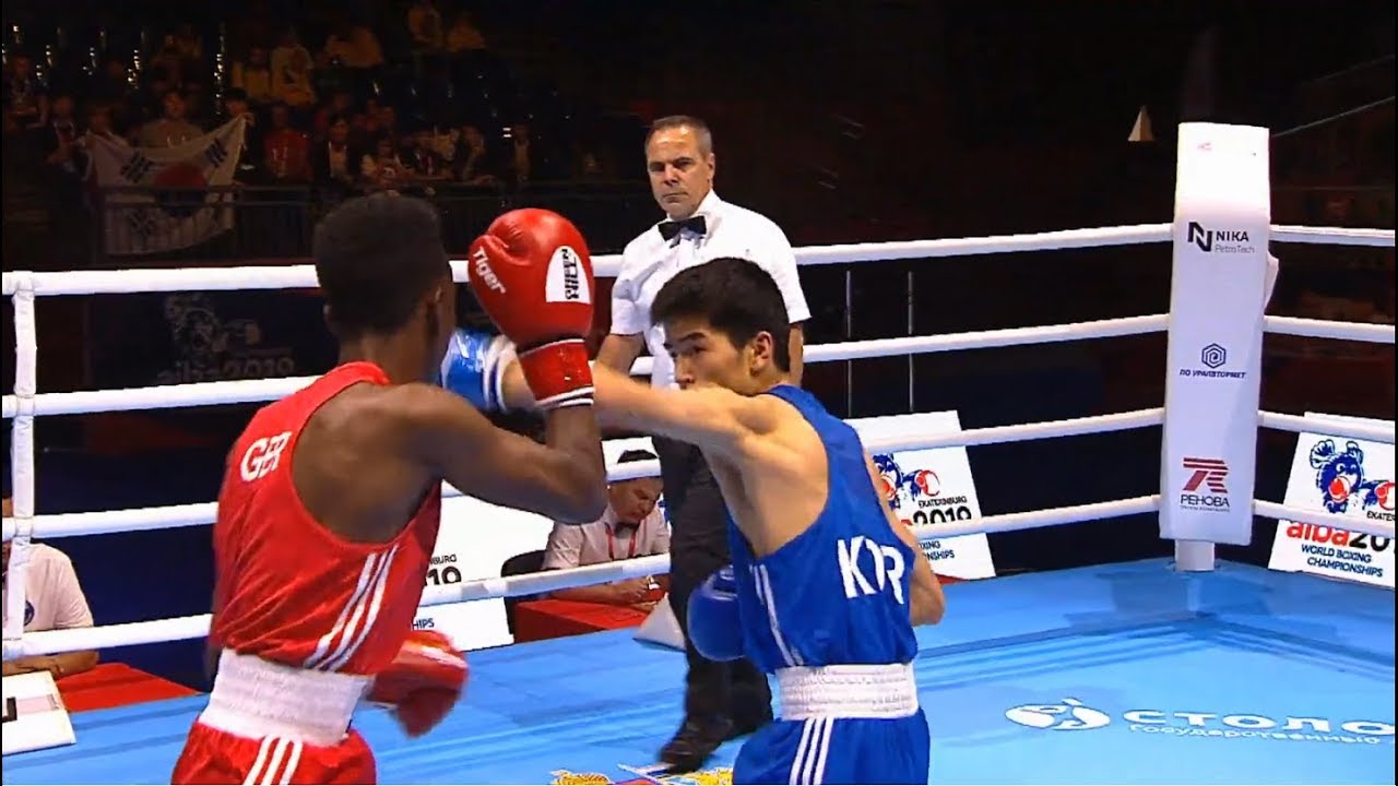 Round of 32 (52kg)  IBRAHIM OMAR Salah (GER) vs JO SEHYEONG (KOR) /AIBA World 2019